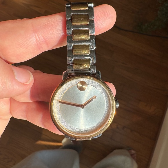 Movado Bold Watch Rose Gold and Silver - Picture 3 of 6